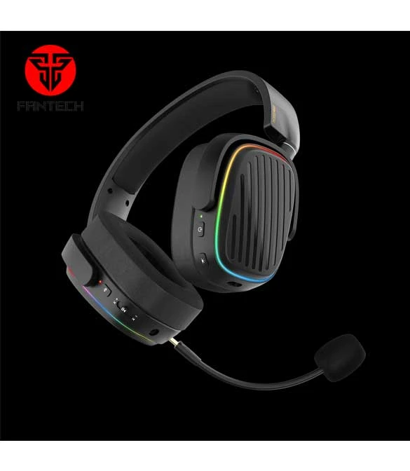 سماعة رأس لاسلكية Fantech WHG02 Harmony - بيضاء