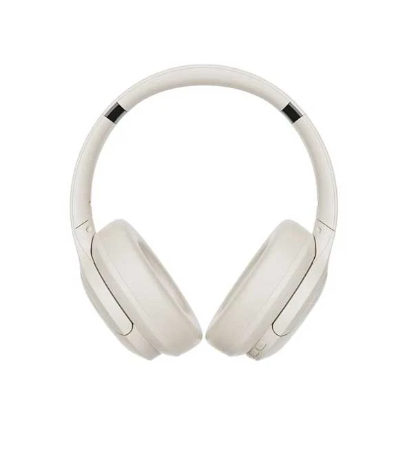 سماعة رأس WIWU Soundcool TD-02 لاسلكية تعمل بالبلوتوث - بيضاء