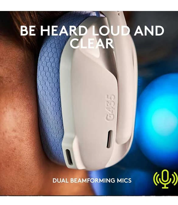 Logitech G435 LIGHTSPEED Wireless - White