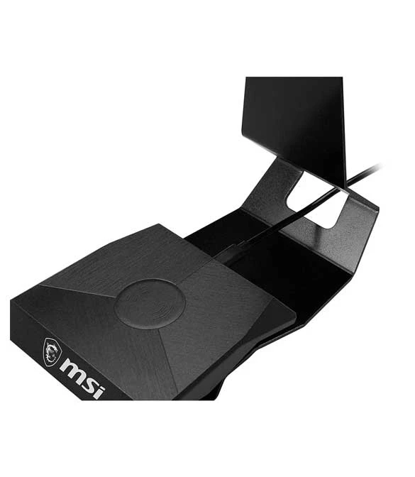 حامل سماعة الرأس وشاحن Qi من MSI Immerse HS01