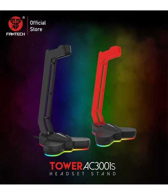 حامل سماعات الرأس FANTECH AC3001S RGB - أسود