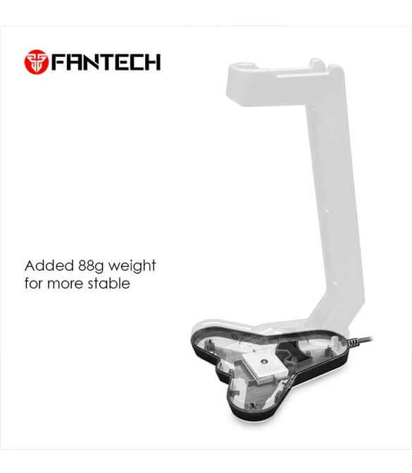 حامل سماعات الرأس FANTECH AC3001S RGB - أسود