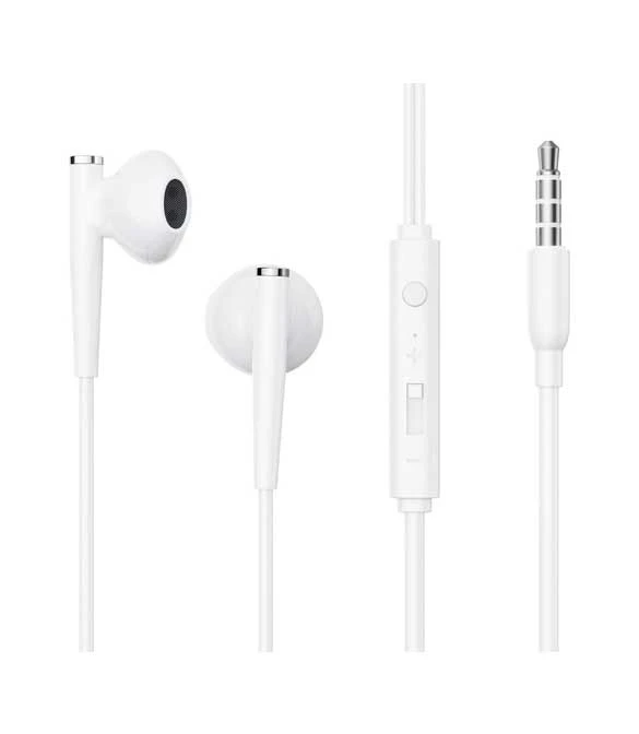 سماعات أذن سلكية Joyroom Wired Series Jr-EW04 داخل الأذن - أبيض