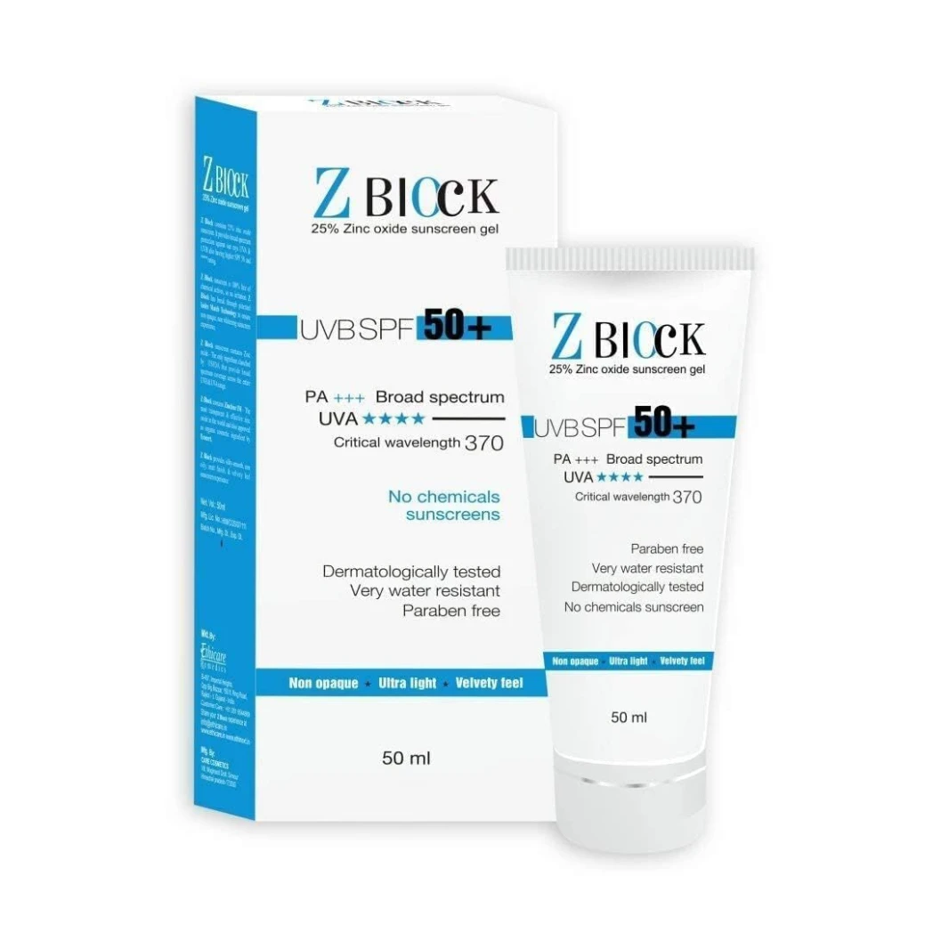 Z BLOCK ZINC OXIDE SUNSCREEN GEL