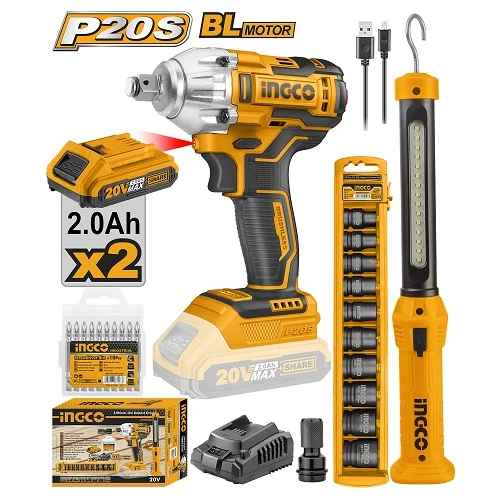 Lithium-ion Cordless 2 Pcs Combo Kit 20 Volt
