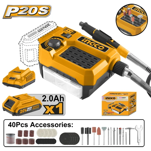 Lithium-ion Grinder 20 Volt with Battery & Charger
