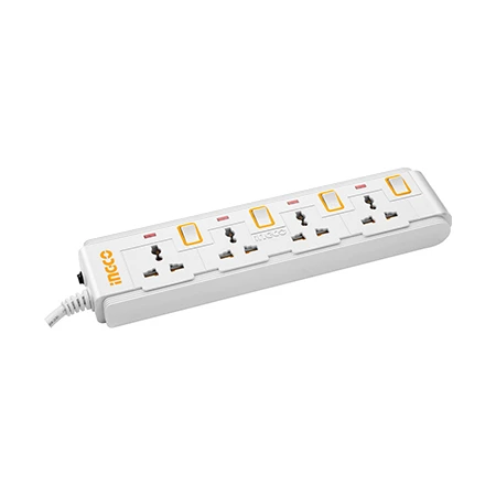 4 ways extension socket