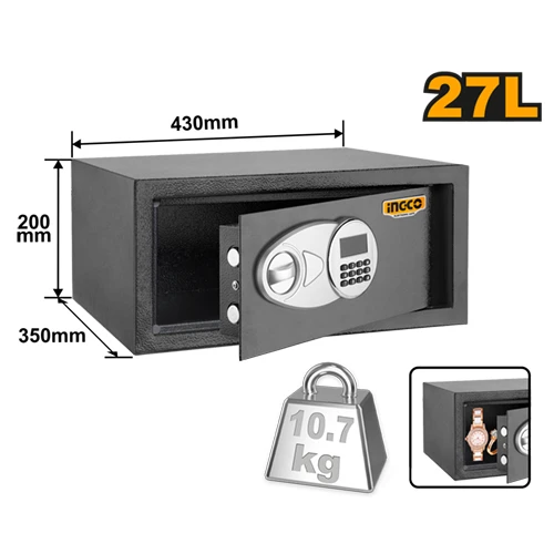 Electronic safe 27 Liter