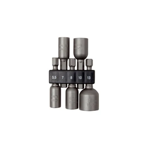 5PCS MAGNETIC NUT DRIVER SET