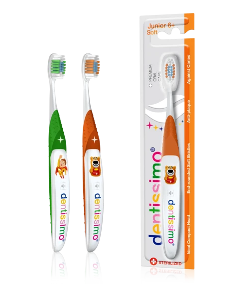 Dentissimo TOOTHBRUSHES JUNIOR 6+ YEARS
