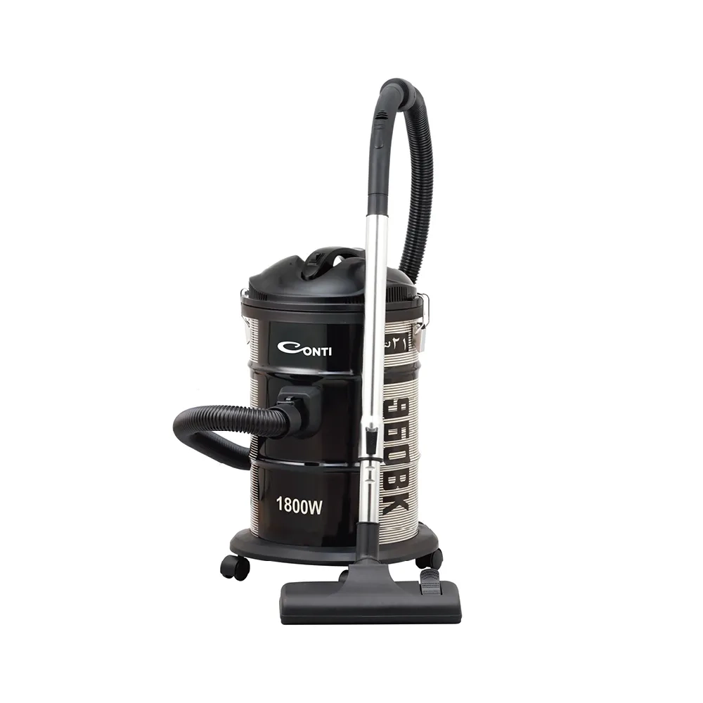 CONTI VACUUM CLEANER - 1800W - METAL DRUM