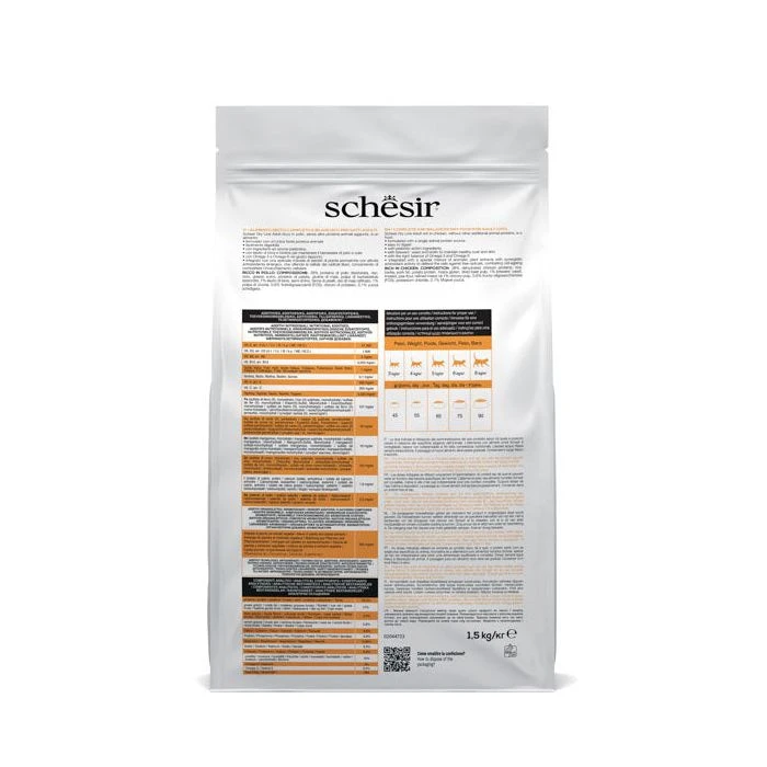 Schesir Adult rich in chicken 1.5kg