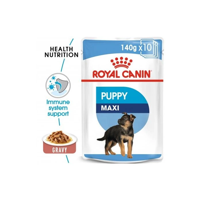 Royal Canin Maxi Puppy Chunks In Gravy 140g
