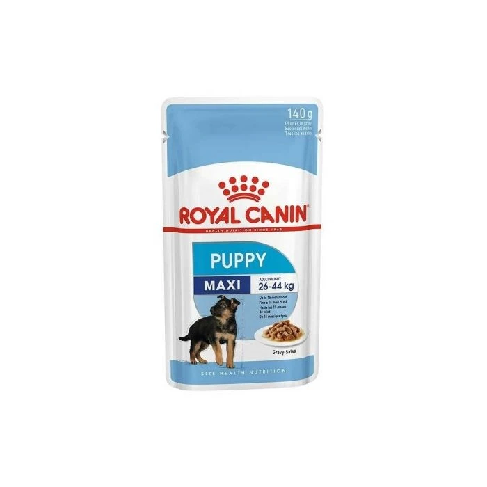 Royal Canin Maxi Puppy Chunks In Gravy 140g