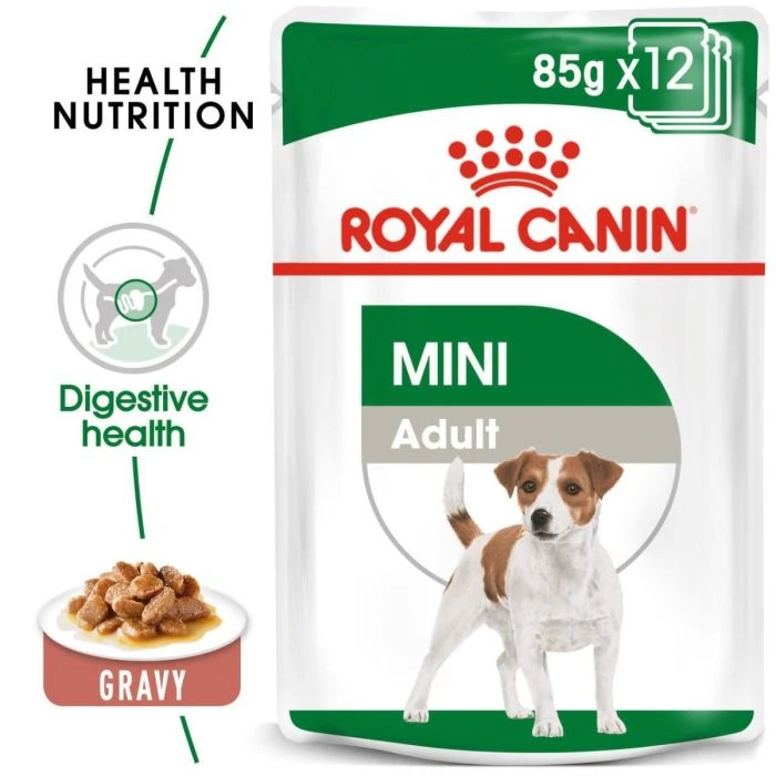 Royal Canin Mini Adult Chunks In Gravy 85 g