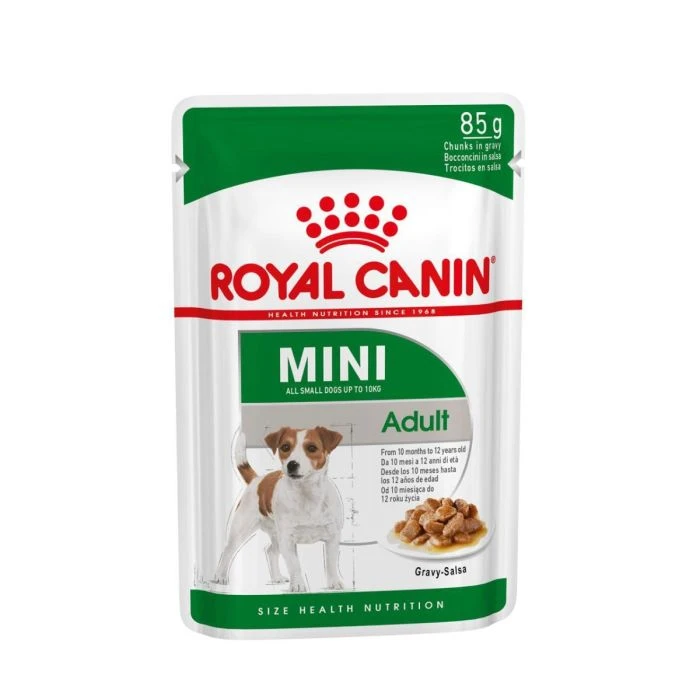 Royal Canin Mini Adult Chunks In Gravy 85 g