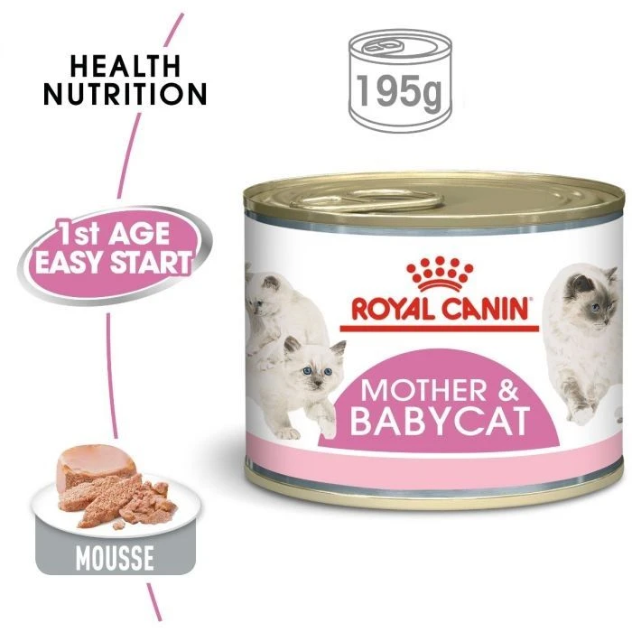 Royal Canin Mother & Babycat Ultra Soft Mousse 195 g