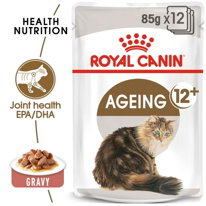 Royal Canin Ageing 12+ Thin Slices In Gravy 85g
