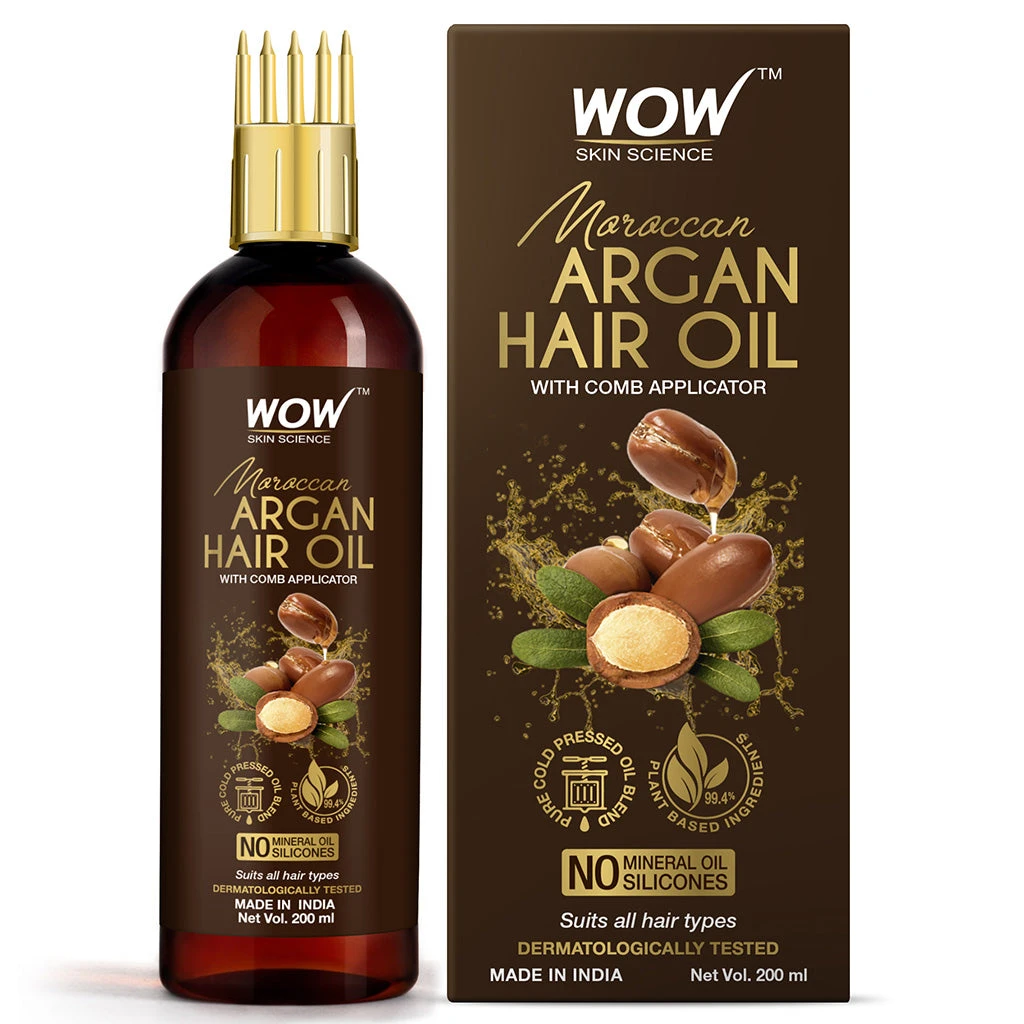 زيت WOW للشعر بالارجان المغربي