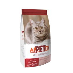 Appettire sterillised chicken 1.5kg for sterilised cats