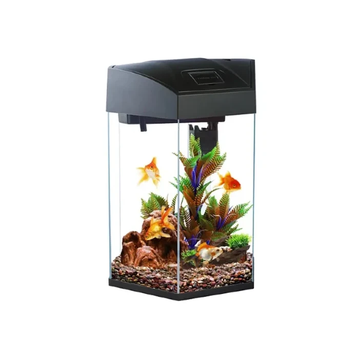 مصباح LED أسود سداسي أساسي 22