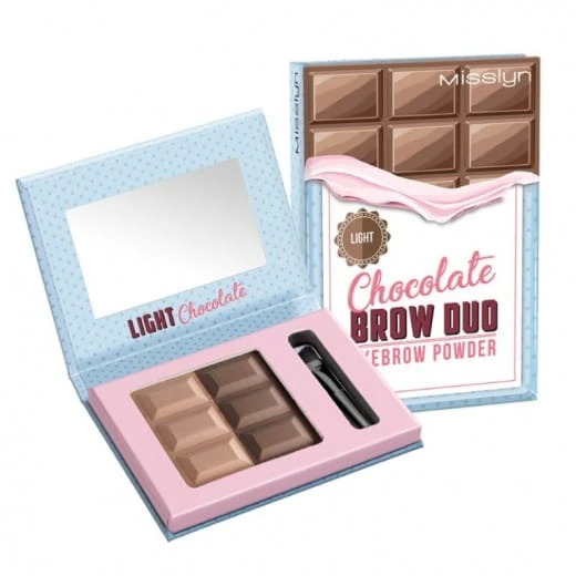 Misslyn Chocolate Brow Duo Powder 2