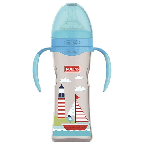 robins feeding bottle 0m+ 250 ml .