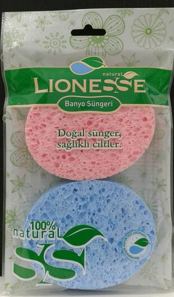 LIONESSE 2 natural cellulose sponge