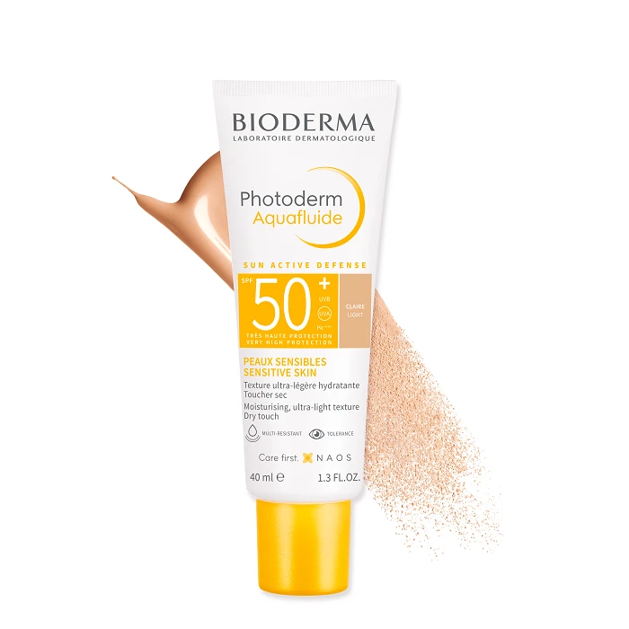 Bioderma Photoderm  Aquafluide teinte light  SPF 50+