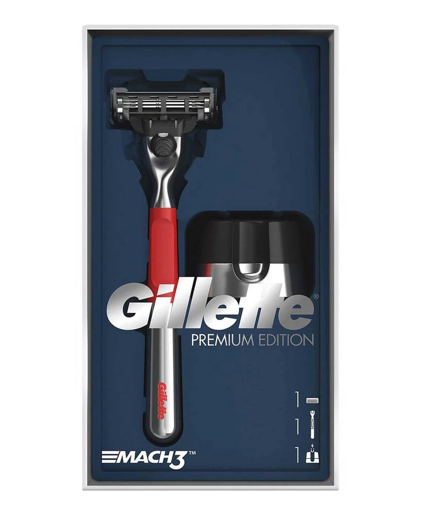 Gillette Mach3 Razor Premium Edition + Stand