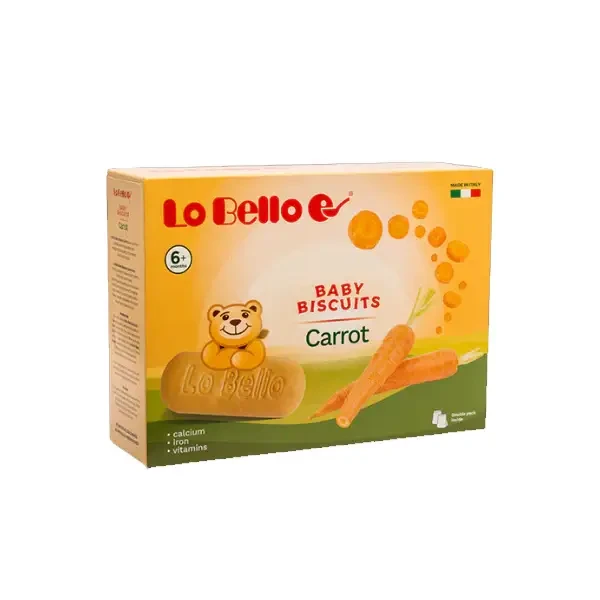 lo bello baby biscuits carrot