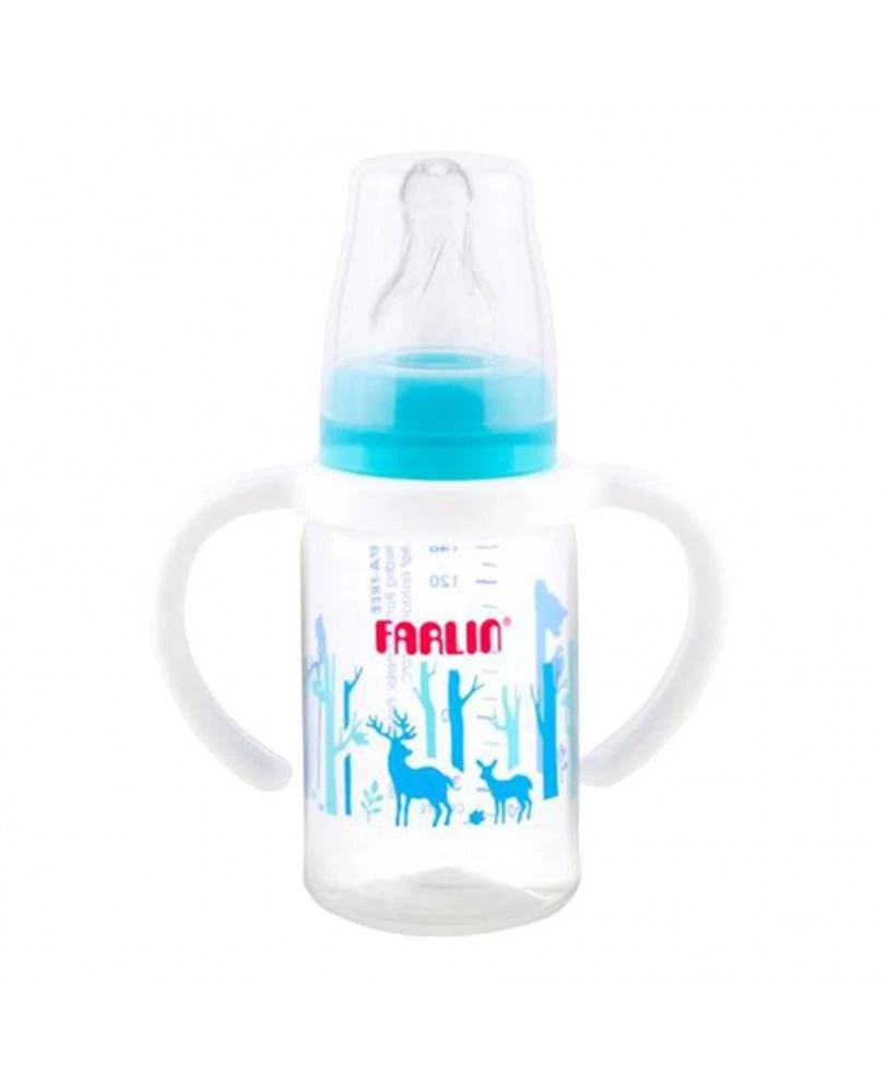 Farlin Standard Neck Feeder with Handle, 140ml 0m+