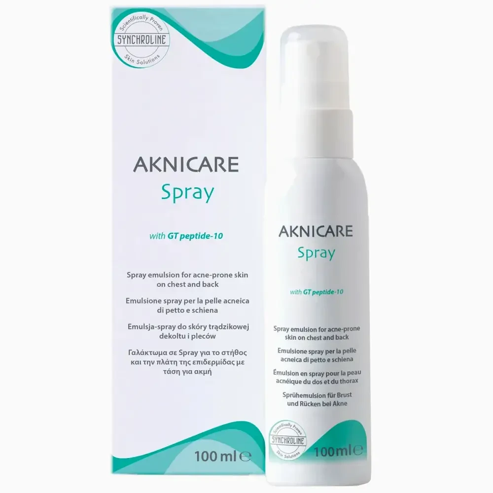 SYNCHROLINE AKNICARE  Spray With GT Peptide