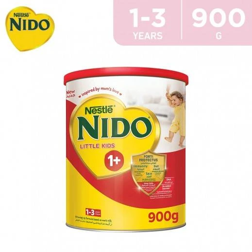 تركيبة نيدو ليتل كيدز 1+ للنمو 900 جرام (1-3 سنوات)