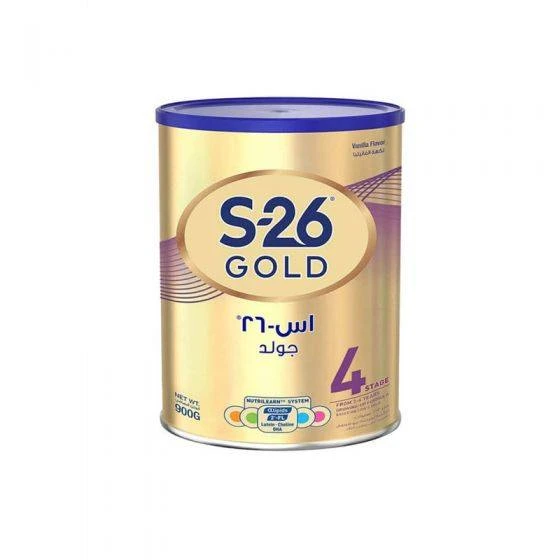 حليب S-26 جولد المرحلة الرابعة 900 جرام