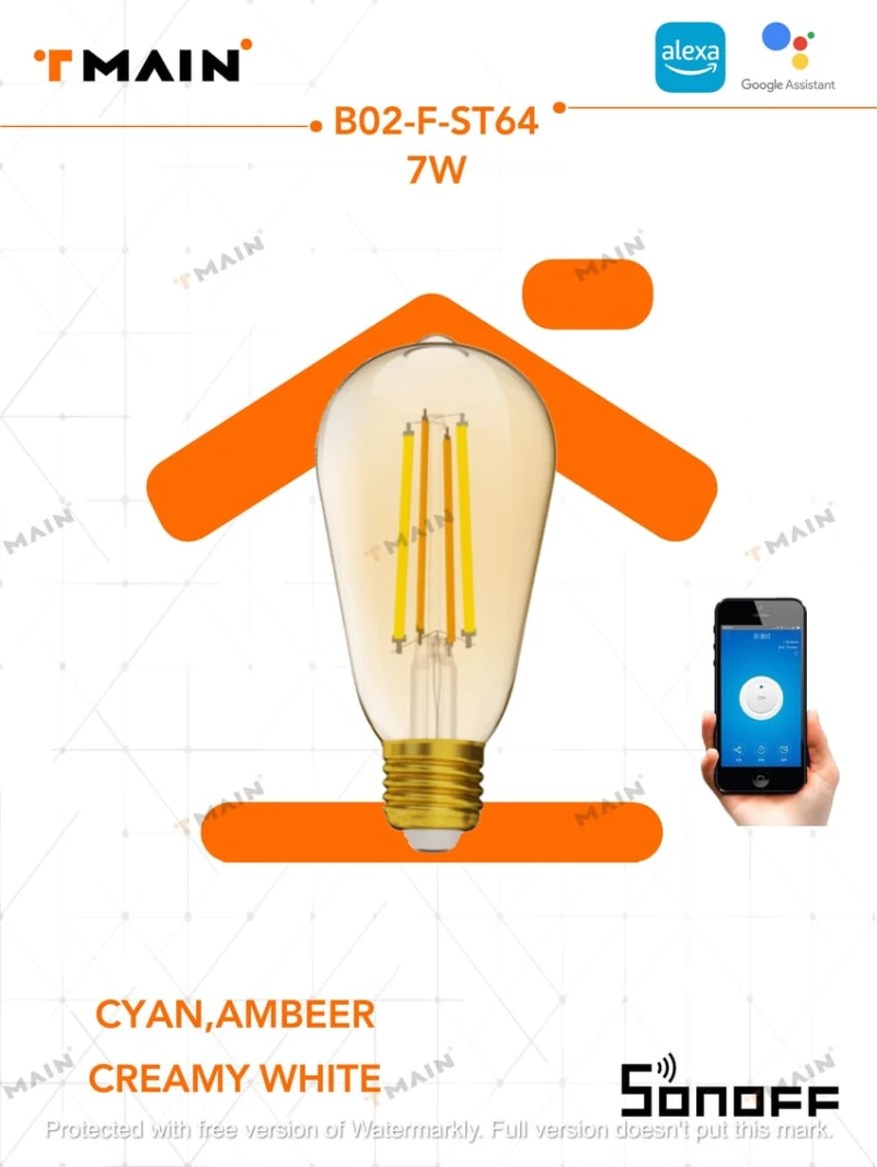 مصباح LED ذكي مزود بتقنية Wi-Fi