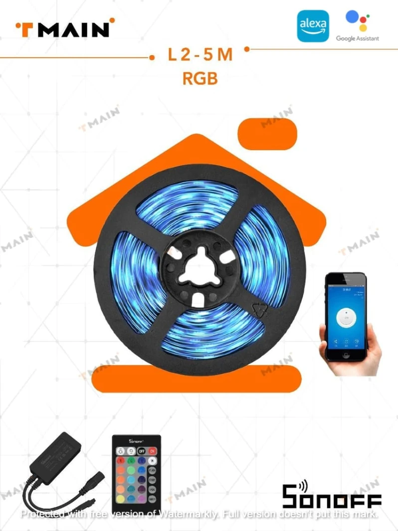 شريط إضاءة LED ذكي L2 -5M بطول 5 متر