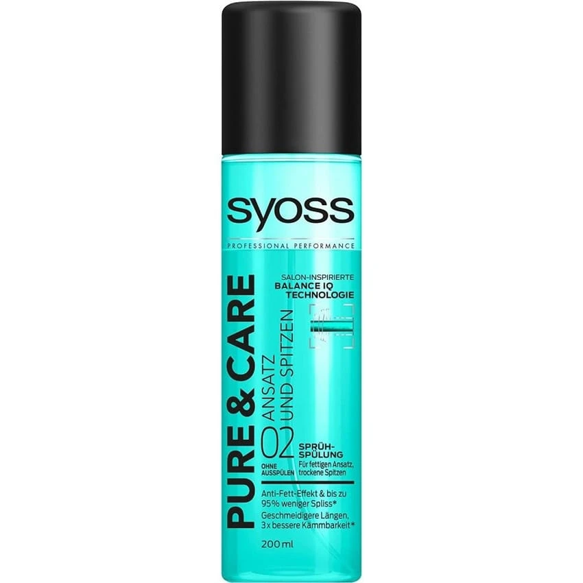 بخاخ بلسم SYOSS Pure & CARE LEAVE-IN 200 مل
