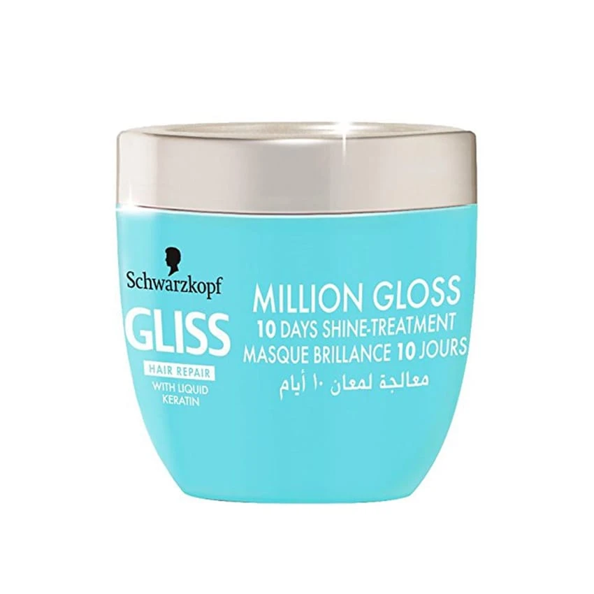 Schwarzkopf Gliss Hair Repair with Liquid Keratin Million Gloss 10 Days Shine Treatment 150ml