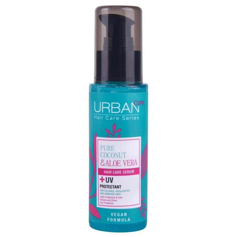 Urban Care Pure Coconut & Aloe Vera Colour Protecting & Strengthening Hair Serum, 75ml