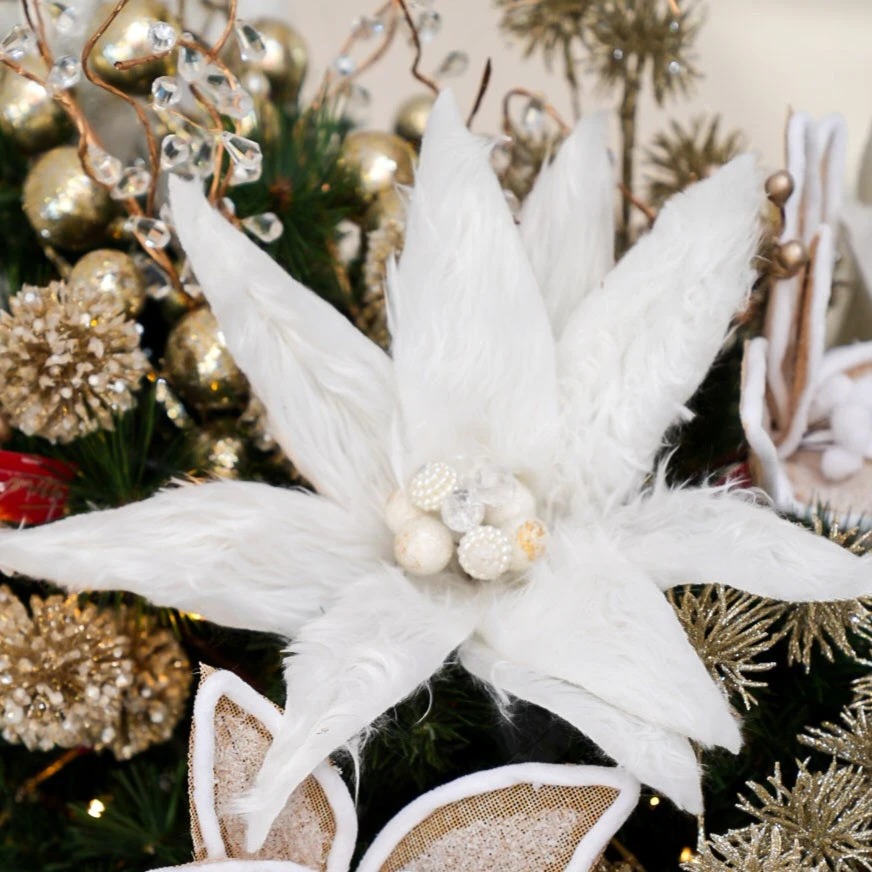 White Fur Flower