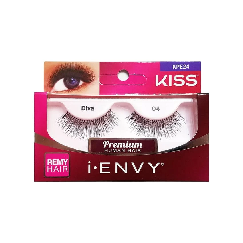 KISS I ENVY DIVA 04 EYELASHES - KPE24