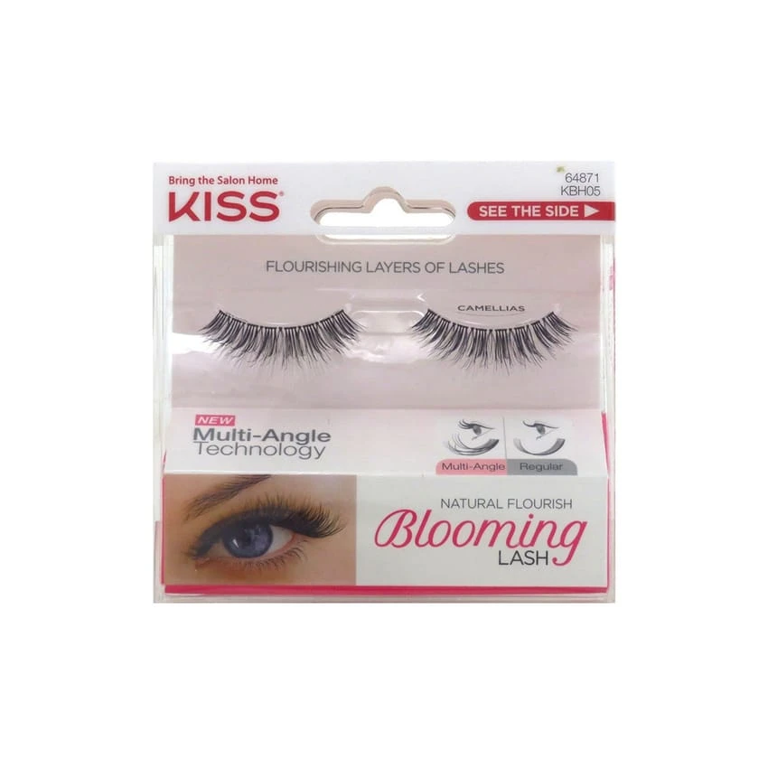 KISS Natural Flourish Blooming Eyelashes, Camellias 1 ea