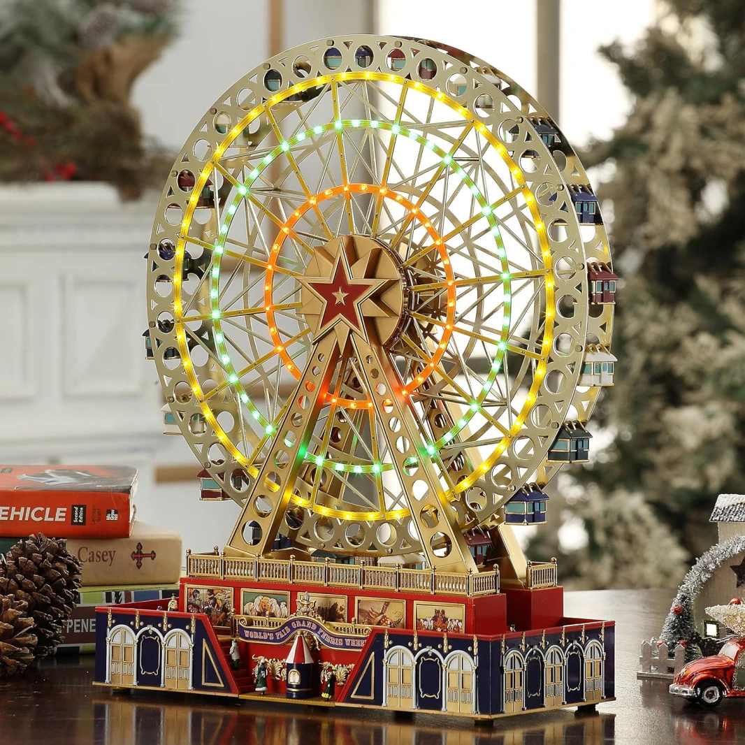 Mr. Christmas World's Fair Grand Ferris Wheel Musical