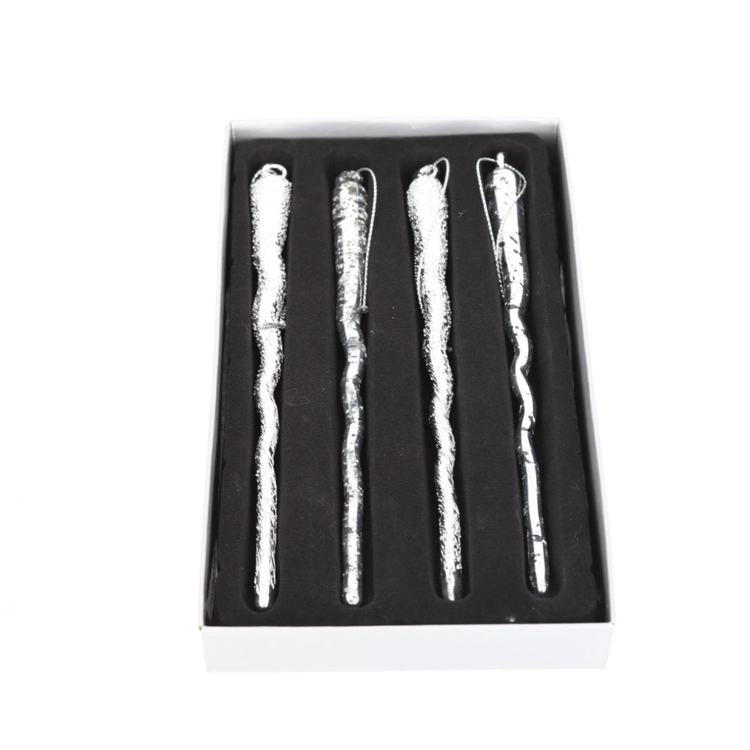 Glass Ice Drops Set