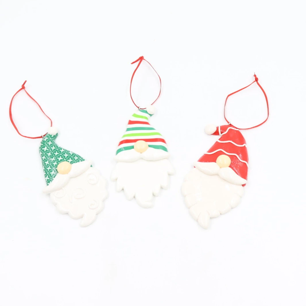 Santa Head Ornament