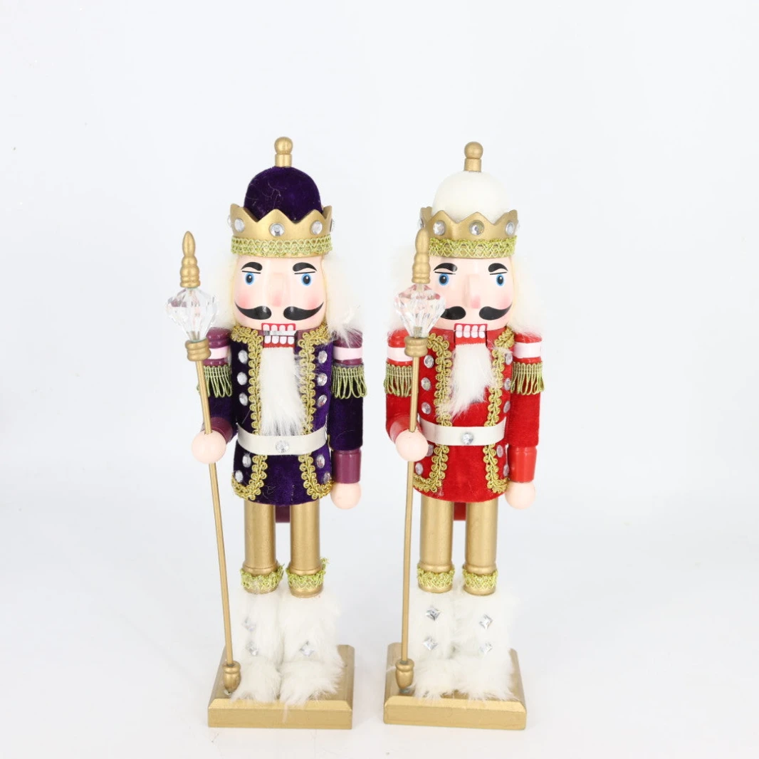 Velvet/Fur Nutcracker