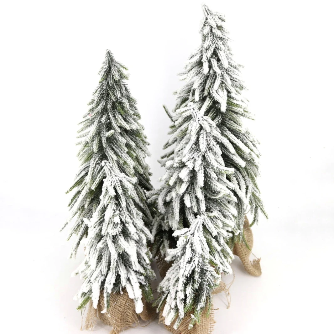 Table Top Flocked Trees