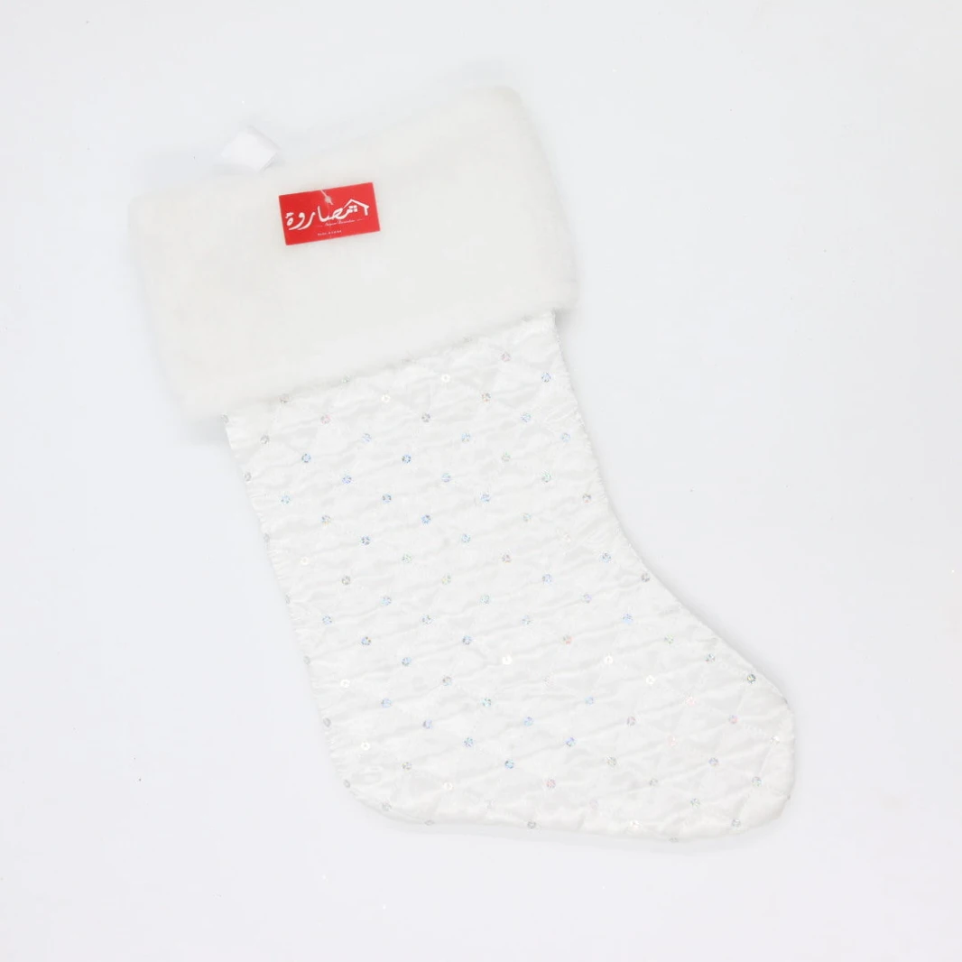 Christmas White Stocking