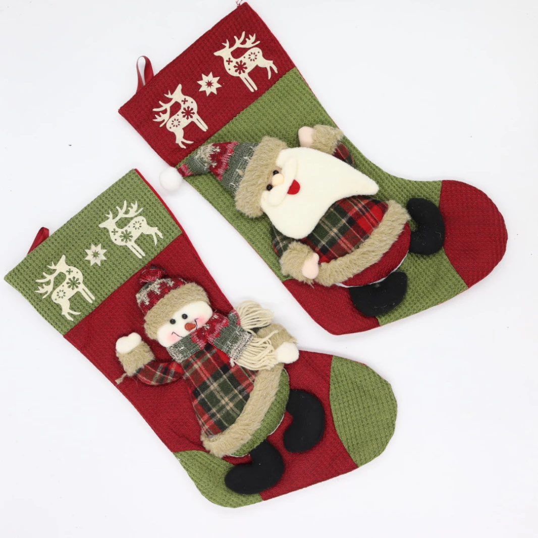 Santa/Snowman Stockings Christmas